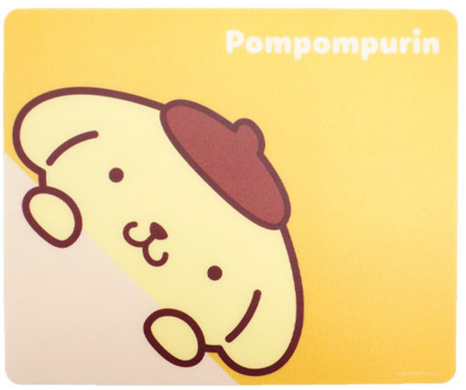 산리오 캐릭터즈 (빼꼼) 마우스패드-폼폼푸린, 단품, 1개