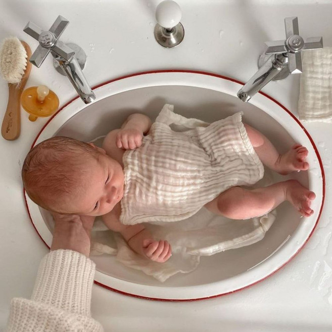 6겹 모슬린 거즈 손수건 페이스타올