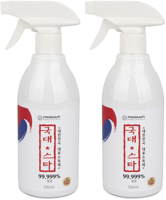 국대스타 살균소독제, 500ml, 2개