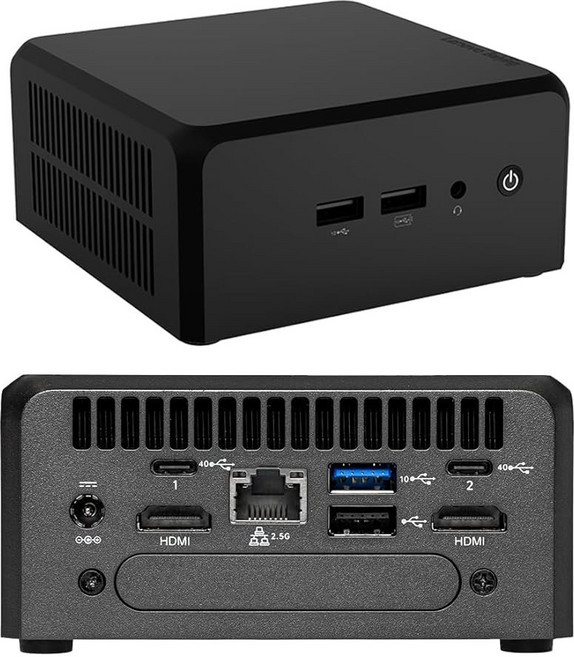 바이잉 NUC 13 프로 미니 PC 데스크탑 컴퓨터 /HTPC 13세대 인텔 코어 i7 1360P 12 4P 8E 16 스레드 WiFi 6 블루투스 5 3 베어본, 16GB RAM 512GB SSD