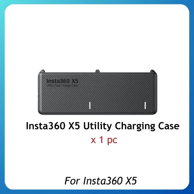 Insta360 X5 배터리 충전기 2800mAh Ultra 고속 케이스 오리지널 액세서리 용 보관함, 06 Charger B
