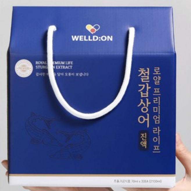 웰디온 철갑상어 진액 70mlx30포 50대남자선물 철갑상어즙, 1개, 2.1L