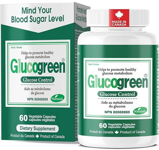 Glucogreen Glucose Control 500mg 60 Vcaps 글루코그린 글루코그린 글루코스 컨트롤 60정, 1개 - 쿠팡