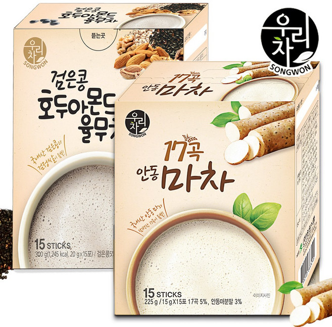 송원식품 17곡 안동마차 15+15T, 15g, 15개입