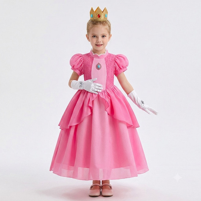 兒童碧姬公主角色扮演服, MB03套組-110cm, 1個