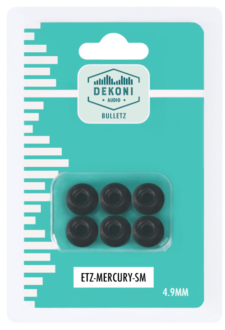 데코니 머큐리 유선 이어폰 메모리 폼 이어팁 3쌍, MERCURY-SM