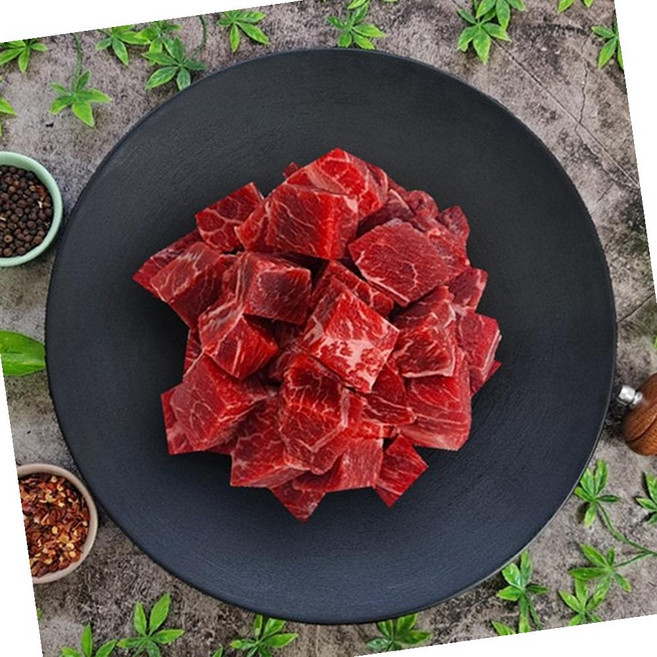 VGD 미국산 냉동 부채살 2cm 찹스테이크 1kg, 1개