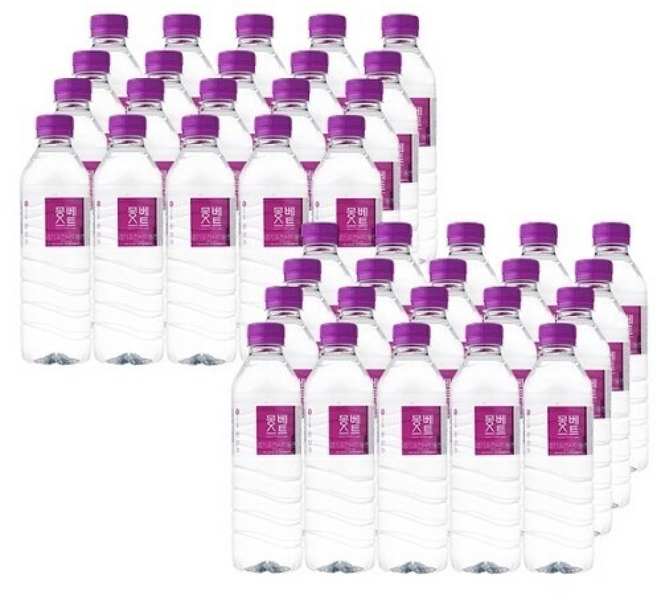 몽베스트 생수, 40개, 500ml