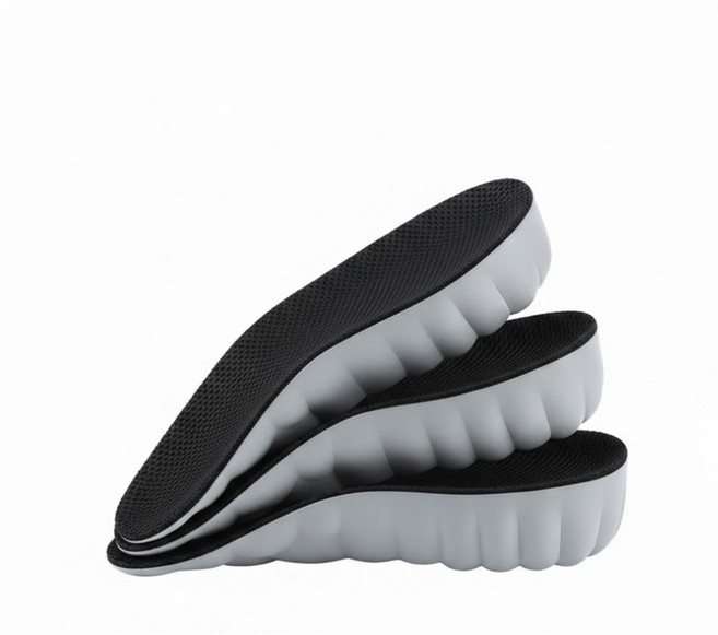 MIKE INSOLE 4D超彈隱藏增高鞋墊 足弓支撐 E-TPU輕量材質 透氣除臭 多段高度選擇