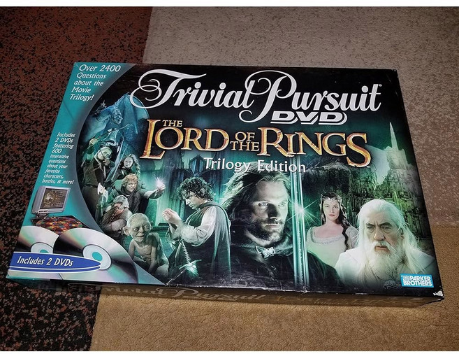 해즈브로 트리비얼 LOTR 에디션 보드게임 추격