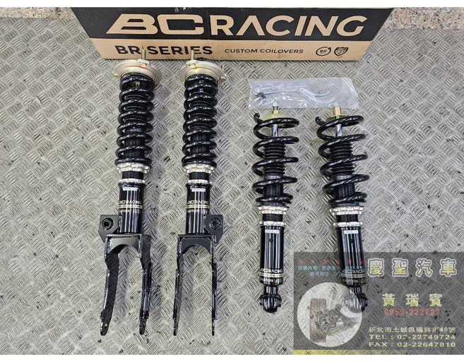 BC RACING BR-TYPE 高低軟硬可調避震器, 1個, OUTBACK 15-21