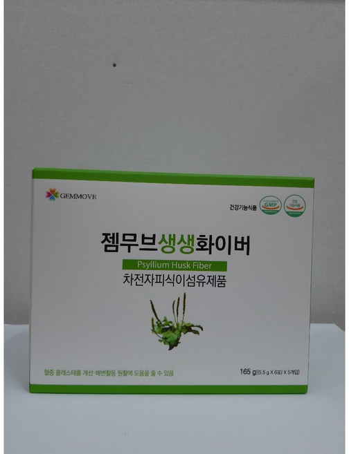 젬무브생생화이버골드( 30포 * 1박스 ), 1개, 165g