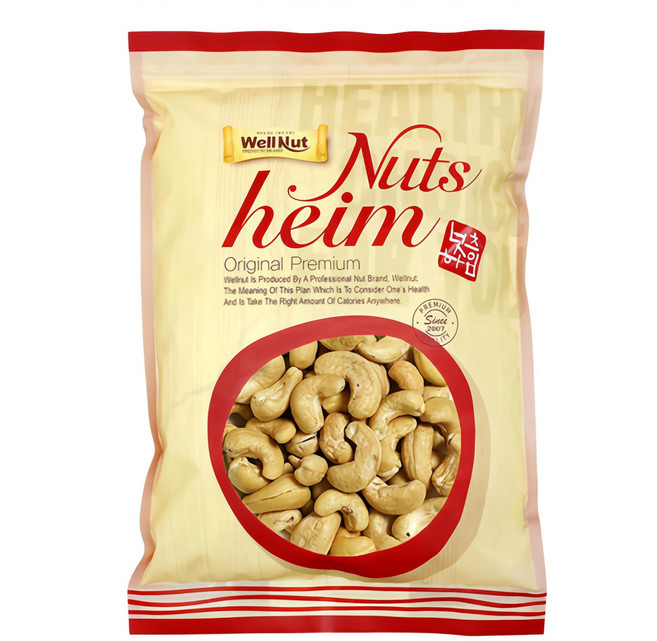 웰넛 구운 캐슈넛, 200g, 1개