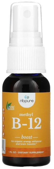 NB Pure 메틸 B-12 스프레이 부스트 1fl oz, 1개, 172ml - 쿠팡
