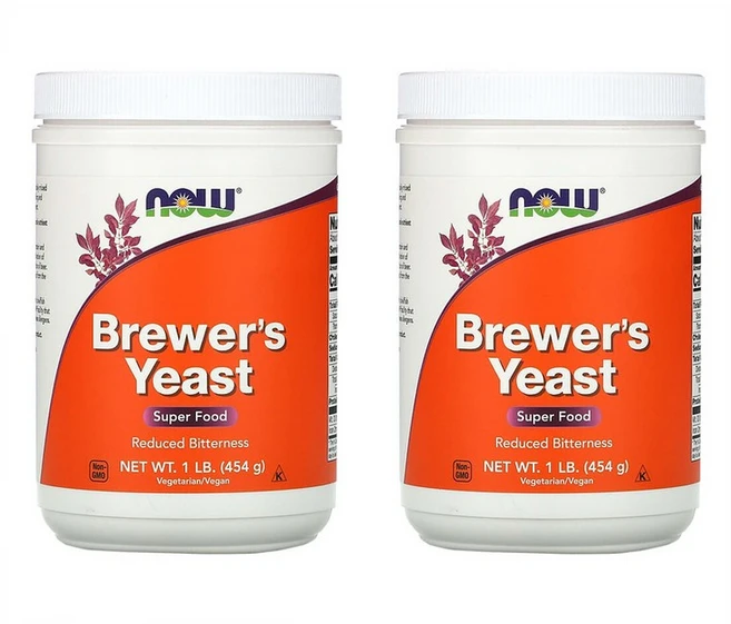 1+1 나우푸드 맥주효모 가루 Brewers Yeast 454g 사카로미세스 세레비시아 - 쿠팡