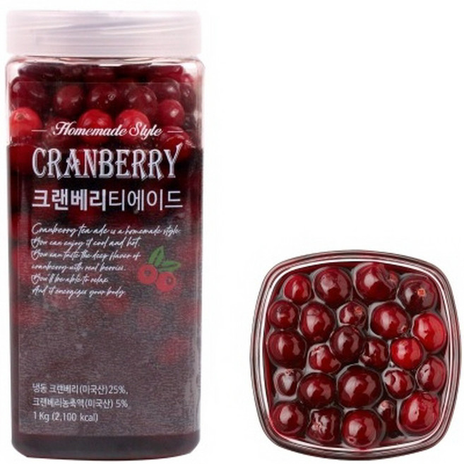 크랜베리 티에이드 1kg, 1개입, 1개