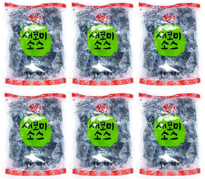 (무)맛미 새코미소스(실온 5gx200입X6개, 1kg, 6개