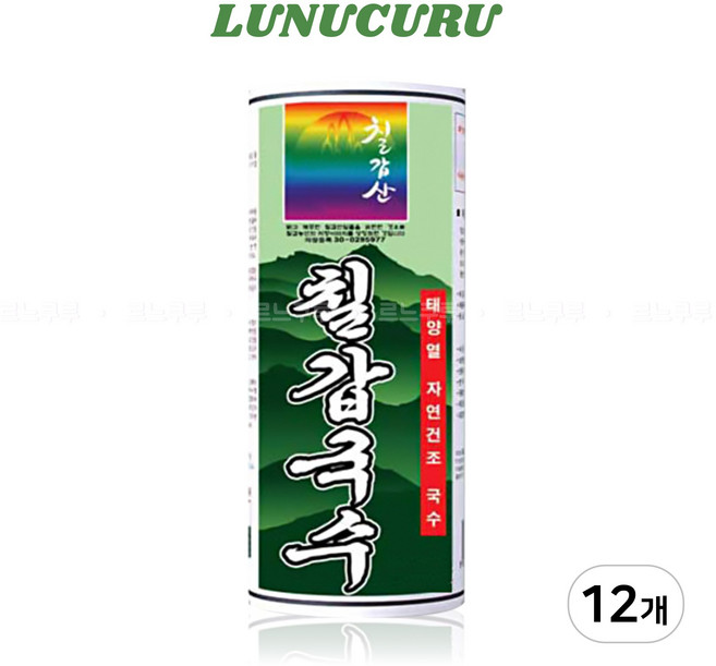 [칠갑농산] 칠갑국수 소면, 1.4kg, 12개
