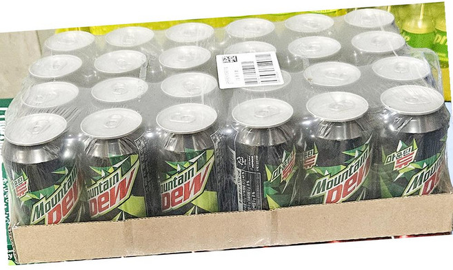 롯데칠성 마운틴듀 캔 355ml 24개 업소용 대용량 음료