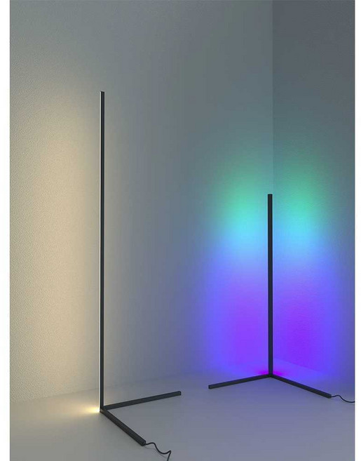 침실 분위기 스탠드 모서리 LED 코너 램프 조명 리듬, 120CM-흑백광