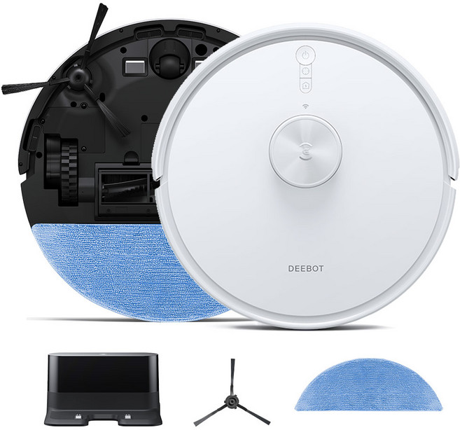 에코백스 로봇청소기 디봇 Y1 프로 6500Pa 흡입력 가성비 강추, 화이트, 화이트, DLX34