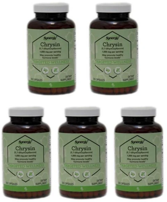 비타코스트 시너지 크리신(5 7 디하이드록시플라본) 캡슐, 5개, 240정 - 쿠팡