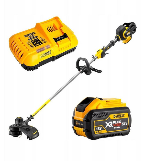 디월트 60V 충전 예초기 DCM571X1 벌초기 배터리1개세트 무선 예취기, 1개