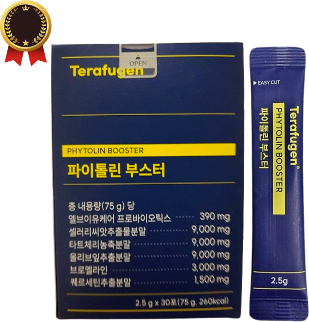 [당일출고] 테라퓨젠 파이톨린 부스터 럭키랜덤사은품, 1박스, 30회분