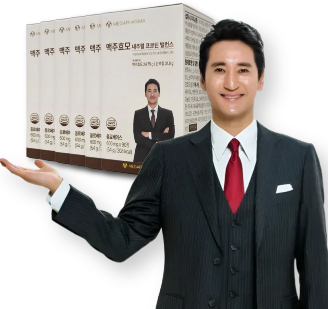 [알타파마 업그레이드] 메가파마 신현준 독일산 맥주효모 비오틴 난각막 단백질 황금 밸런스 90정 x 6통, 6개