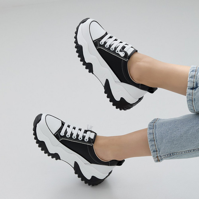 제이슈 넨드노 플랫폼 큐빅 스니커즈 6cm