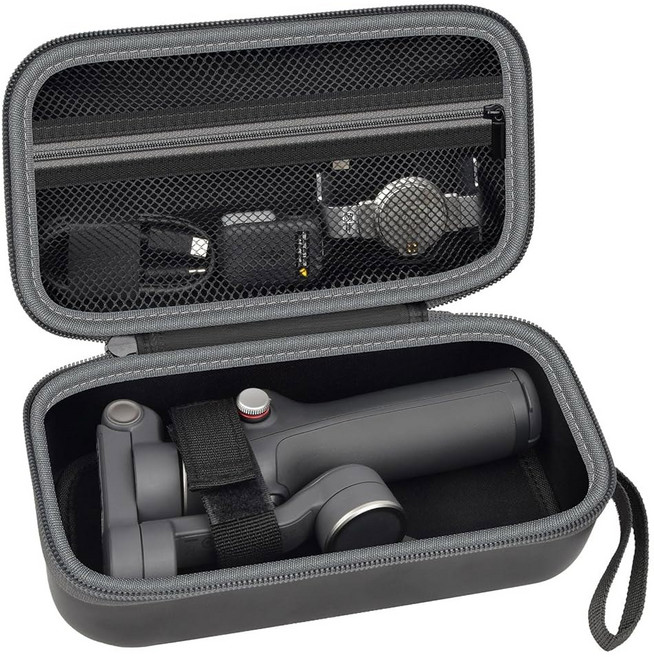 ALKOO DJI Osmo Mobile 8 7 및 7P용 EVA 보호 케이스 보관 여행 블로깅 사용을 위해 설계, 향상된 밴드 스타일