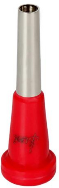 황동 악기 예비 부품 트럼펫 마우스 피스 4 가지 색상 특수 도구 금속 ABS, [01] Red, 1개