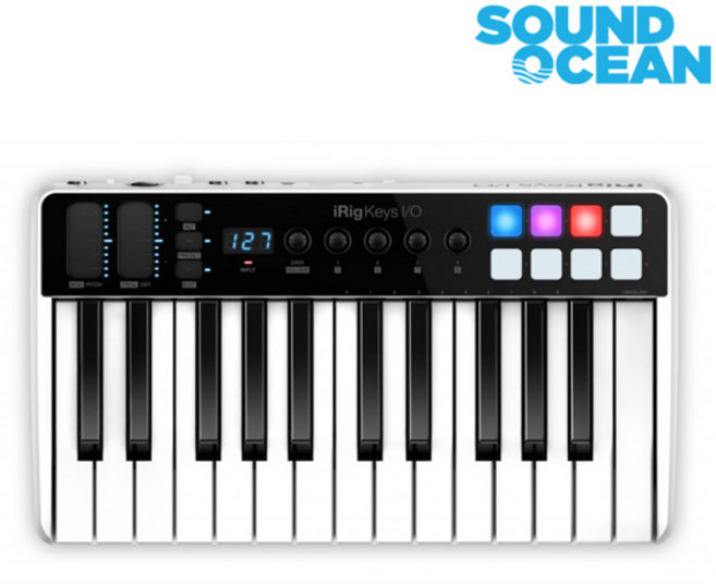 아이케이멀티미디어 iRIg Keys I/O 25 IK Multimedia 아이릭키25 마스터키보드 마스터건반, 1개
