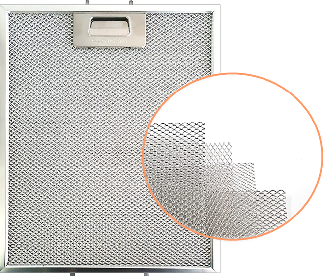 하츠 렌지후드필터 국산 4중망 호환 후드필터, 1개