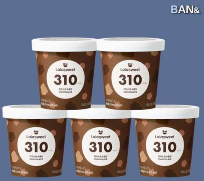 라라스윗 초콜릿 파인트 퍼먹는 저칼로리 아이스크림 474ml 5개 대용량, 라라스윗 초콜릿 파인트 퍼먹는 저칼로리 아이스크림 47