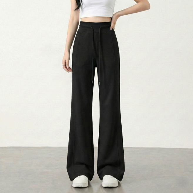 벨로리 여성 날씬핏 부츠컷 트레이닝 팬츠