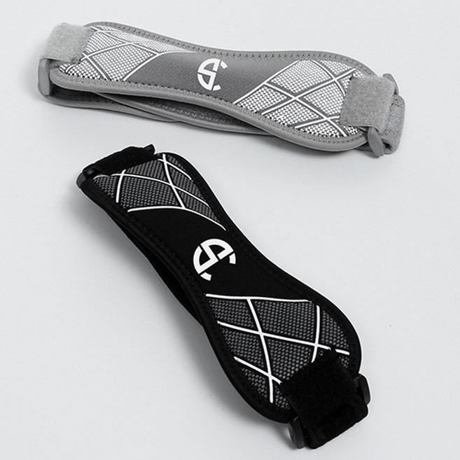 쉬핑 슬개골 슬개건무릎보호대 러닝무릎보호대 스트랩, 블랙, 1개