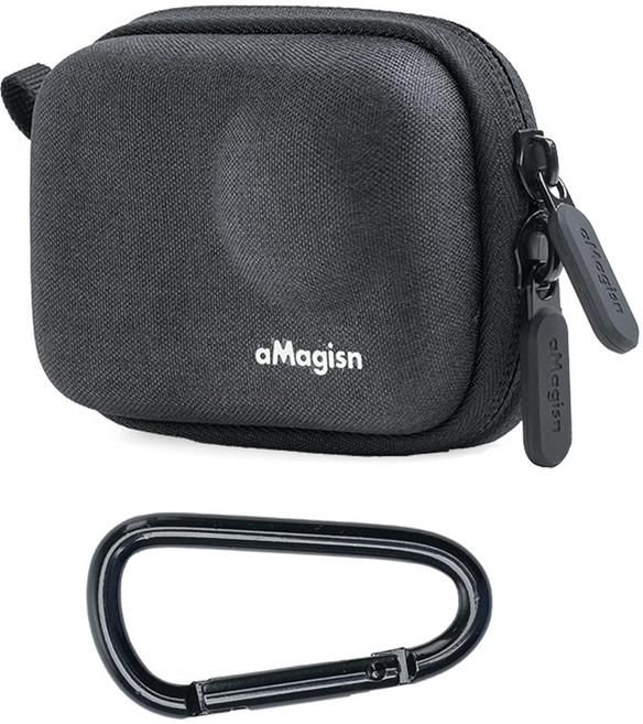 Insta360 GO Ultra 전용 미니 하드 케이스 가방 백팩 베낭 걸이 인스타360 고 울트라, 블랙(단일색상), 블랙(단일색상)
