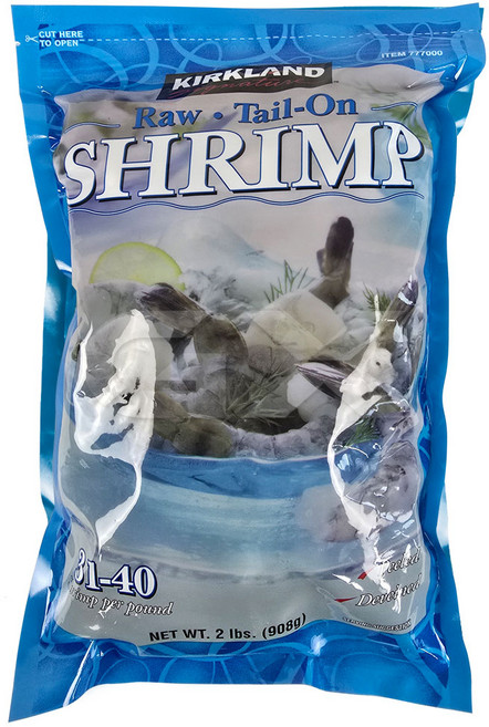 커클랜드 시그니춰 냉동 새우살(흰다리새우) 31-40 908g 코스트코, 908g (31-40미), 1개
