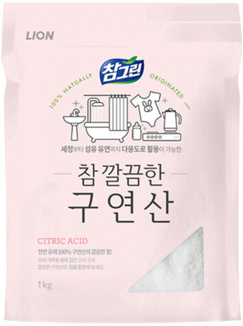 참그린 참 깔끔한 구연산 주방세제, 1kg, 1개