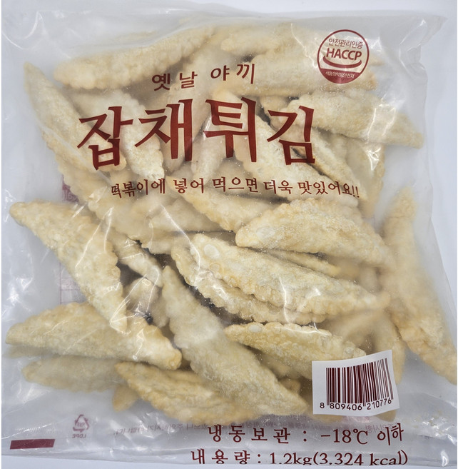 만복식품 잡채튀김 야끼만두 1.2kg, 1개