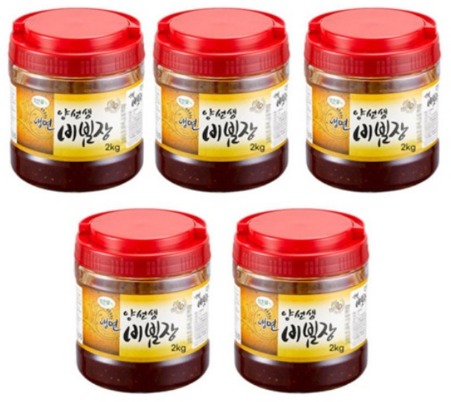 맛찬들 양선생 비빔장 2kg 5개