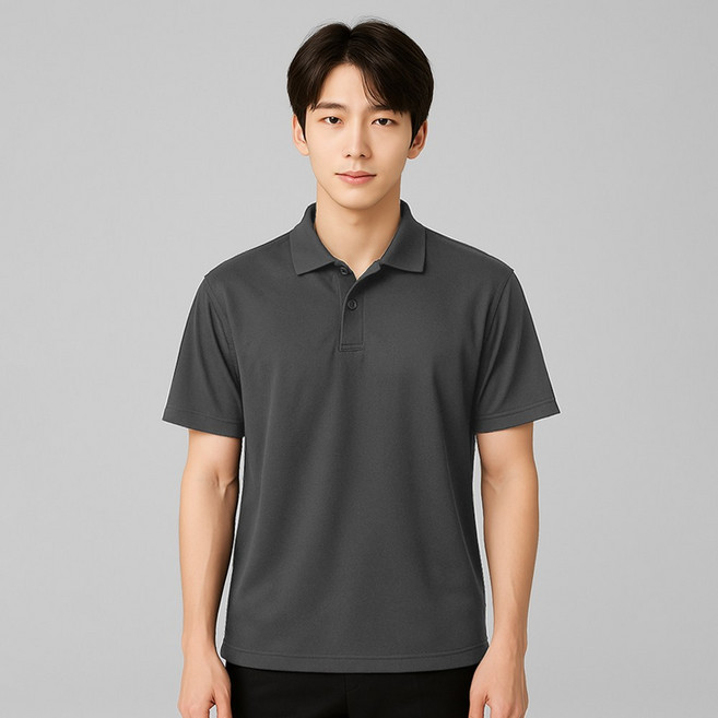 어니우니 쿨카라티 PK 반팔 빅사이즈 기능성 카라 쿨론 티셔츠