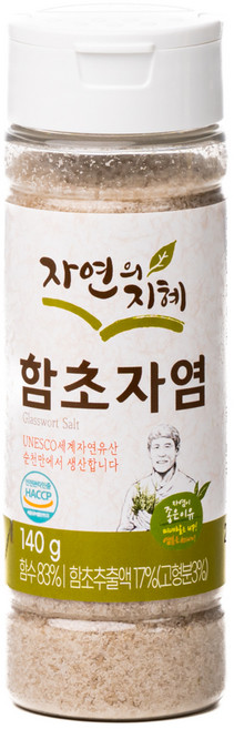 자연의지혜 함초자염, 140g, 1개