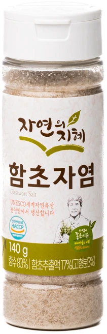 자연의지혜 함초자염, 140g, 1개 - 쿠팡