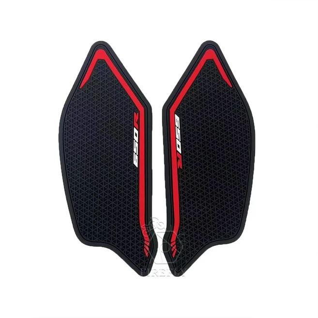 오토바이 탱크 견인 패드 측면 가스 무릎 그립 보호 스티커 혼다 CBR650R 2019-2023, 01 Side Sticker Black