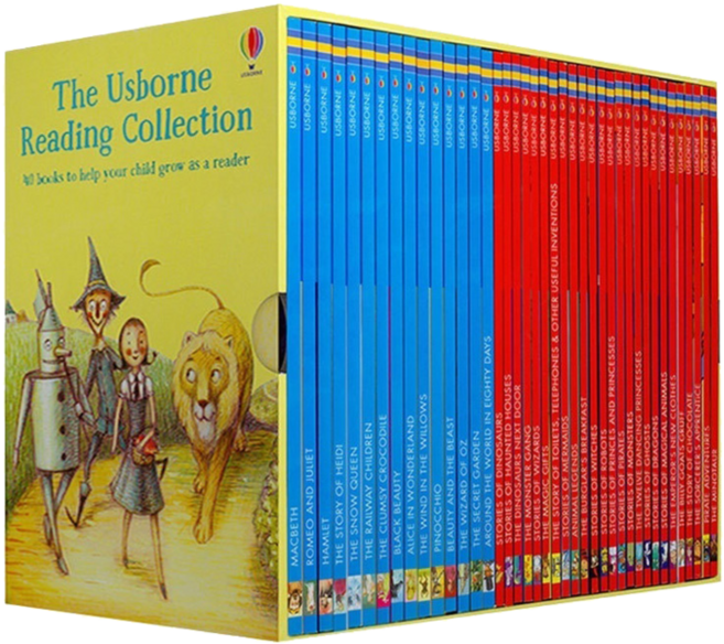 영어원서 The Usborne Reading Collection 40권 세트 / 어스본 3단계 리딩 콜렉션 (음원제공)