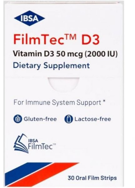 비타민D 입사 필름텍 D3 즉각적인 방출 내성 2000 U 비타민 D330 경구용 용해 필름 글루텐 프리 유당 무설탕 비GMO, 입사 필름텍 D3 - - 즉각적인 방출 내성 2000, 1개