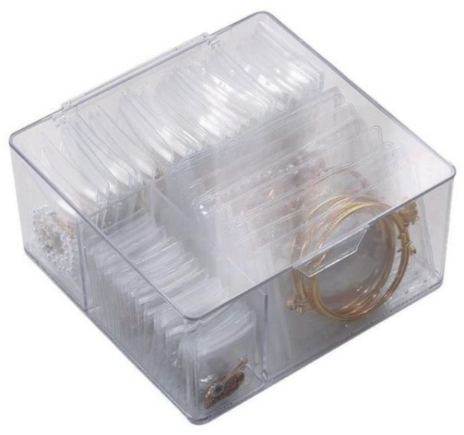 키밍 악세사리 지퍼백 보관함 파우치 정리소품 미니