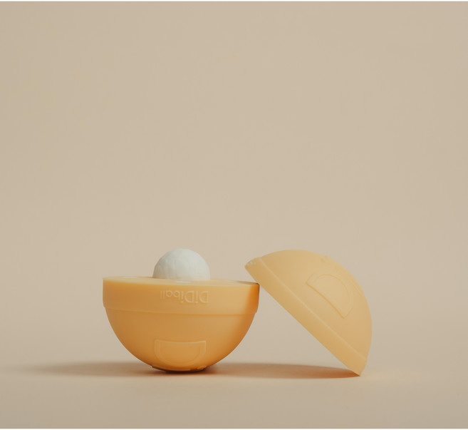 디디볼 국내생산 싱글형 마사지볼 요가 필라테스 안마 피넛 손 발 맛사지기, 퍼플, 1개